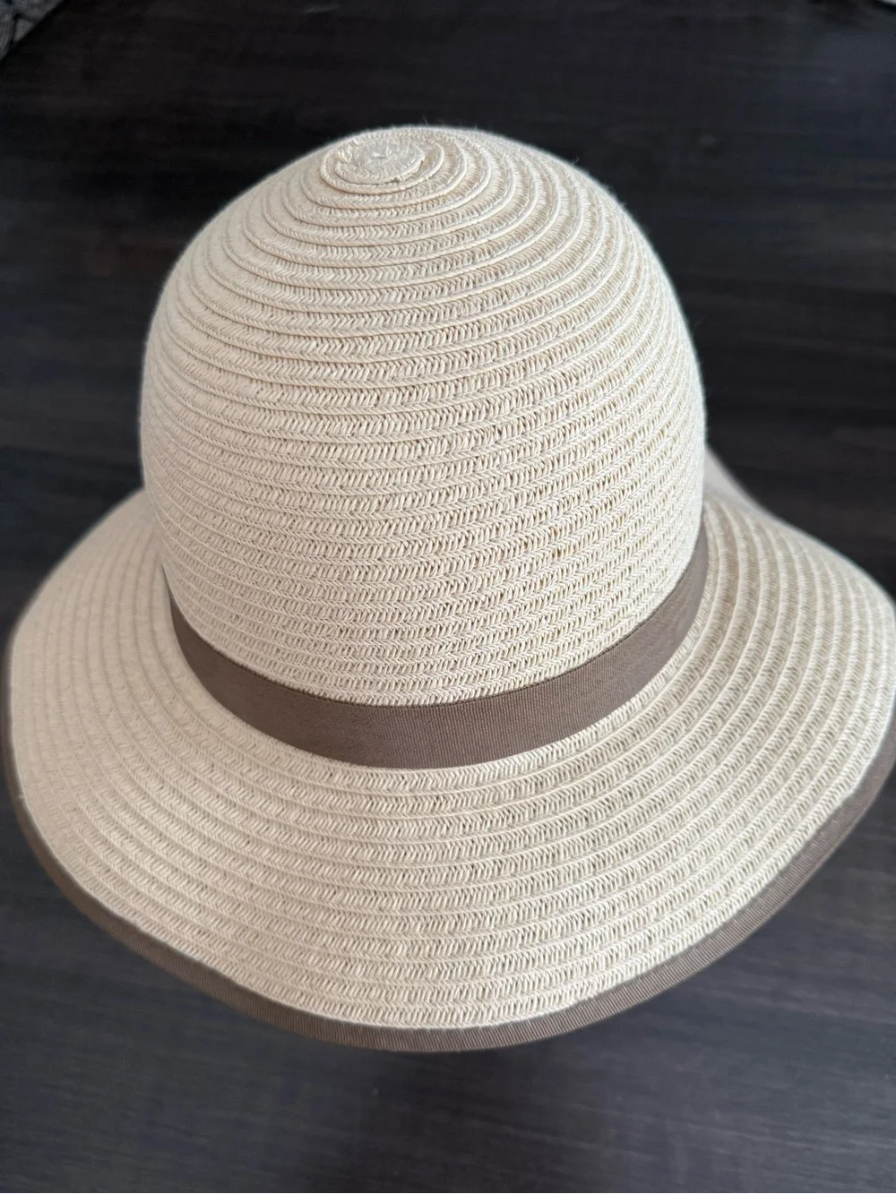 HBY Miami packable straw hat